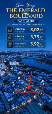 Căn Hộ The Emerald Boulevard Tháng 10/2026 Có Gì Trong Giỏ Hàng? — ảnh 1