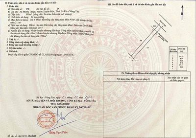 Đất mặt tiền đường – phước thuận, xuyên mộc — ảnh 1