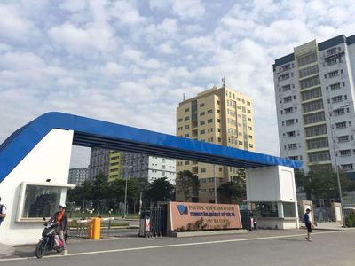 Đất đường nhựa kdc tân lâp ngay làng đhqg 5x20m xây chdv 6 lầu tầng — ảnh 1