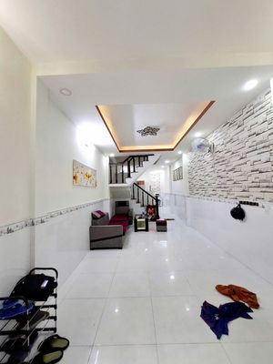 Nhà thuê Gò Vấp 3PN 3WC Sân thượng Phạm Văn Chiêu P14 Có nội thất — ảnh 1