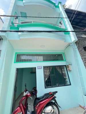 Nhà đẹp hẻm tân thới nhất 06 phan văn hớn quận 12, 4x10m 1 trệt 1 lầu — ảnh 1
