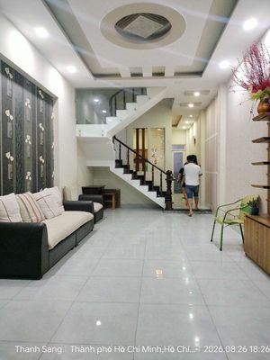 Nhà Mới 1 Trệt 3 Lầu 5x18m 4 Phòng 6 wc hẻm đường 13 Nguyễn Tuyển