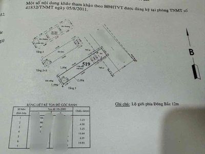 Ko quy hoạch - ko lỗi - 92m - xe hơi - 4 tầng - tân thới hiệp 21 — ảnh 1