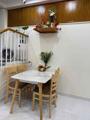 Nhà phố hẻm 206 XVNT gần cây xăng Thị Nghè,full nội thất — ảnh 1