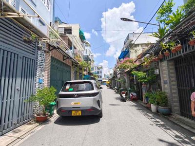 Nhà gần aeon tân phú, 4x14, trệt 3 lầu, không lộ giới , hẻm 6m, 5tỷx — ảnh 1