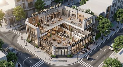 Cho thuê mặt bằng kinh doanh 2 mặt tiền - khu an thượng — ảnh 1