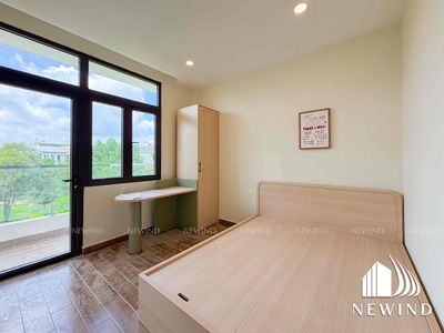 Studio bancon, cửa sổ mới xây 100%, chỉ tính điện, đối diện rmit, tđtu — ảnh 1