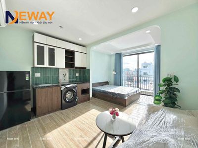 Căn hộ 1 phòng ngủ mới xây ban công ngay aeon tân phú - lê trọng tấn — ảnh 1