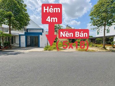 Nền hẻm hông 4m ( khu dân cư hồng loan 5c) — ảnh 1