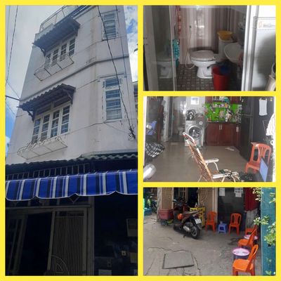Bán Nhà Bình Thạnh - Ngang hơn 4m / 1 Trệt 2 Lầu / SânThượng / — ảnh 1