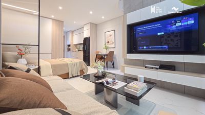 Căn hộ 42m2 1pn view landmark 81 cực chill cực thoáng cho gia đình nhỏ — ảnh 1