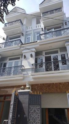 Nhà Hẻm Xe Tải Cụt 4x16 3lầu 4pn 4wc Sân Thượng — ảnh 1
