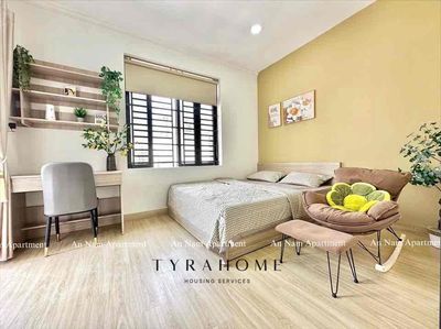 Căn hộ 1pn ban công thoáng mát full nội thất lê trực, bình thạnh — ảnh 1