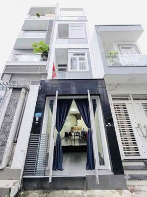 Nhà hẻm ô tô, 4 tầng, sát mặt tiền dương bá trạc p1 — ảnh 1