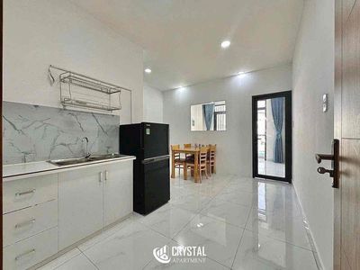 Căn hộ 1 phòng ngủ tách bếp diện tích rộng full nội thất — ảnh 1