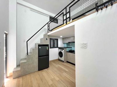 Căn hộ duplex ban công full nội thất gần công viên gia định — ảnh 1