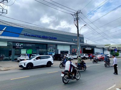 Bán đất mặt tiền đường ql50 bình chánh, 185m2, shr