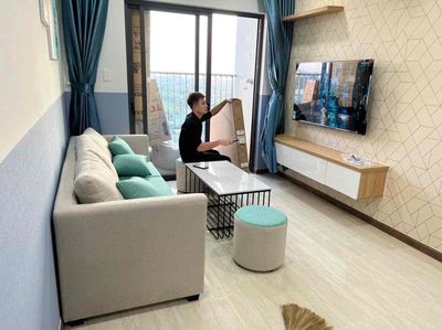 Bán căn 2pn bcons plaza view landmark 81 tầng đẹp full nội thất 2tỷ430 — ảnh 1