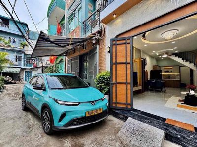 Xe hơi tận nhà - bùi đunhf tuý - bình thạnh -45 m2- 3tầng -4pn - 7,59 — ảnh 1