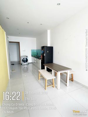 Bán 2PN- 1WC 55m2 full nội thất chỉ 2,05 tỷ tại chung cư D-Vela — ảnh 1