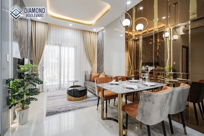 Nhận nhà ngay - Diamond Boulevard 6 tr/tháng, 2PN, 2WC - full nt — ảnh 1