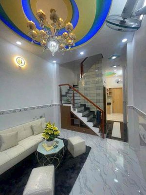 Nhà mới 46m2 1lầu 3pn 2wc hxh nguyễn văn khối — ảnh 1