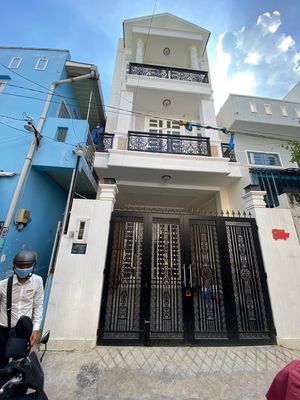 Bán Nhà 3 Tầng - DT 80m2 - Ngang 5m - Sổ Riêng - Gần Chợ Bình Triệu — ảnh 1