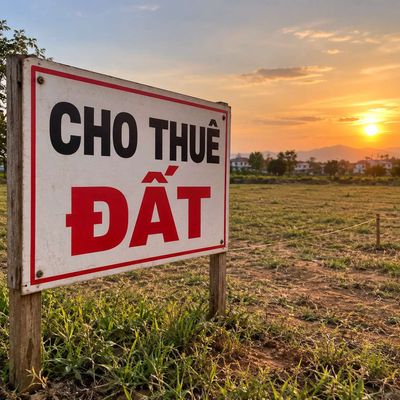 Cho thuê đất mặt tiền 9m thuộc rạch xuyên tâm — ảnh 1