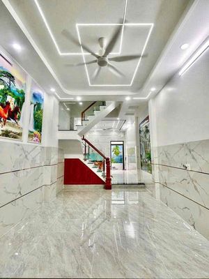Nhà đẹp 4x14m 2lầu ST (4PN 5WC) hẻm 20m. Tây lân. Bình tân — ảnh 1