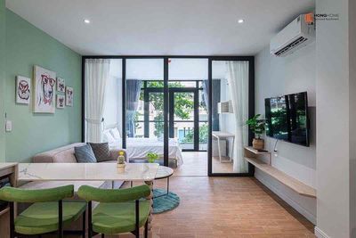 Thuê căn hộ full nội thất ban công gần cầu Sài Gòn, Metro, Landmark81 — ảnh 1