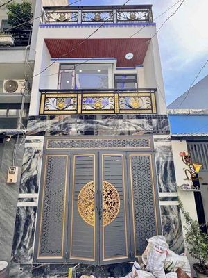 Bán nhà gò xoài, bình hưng hòa a, bình tân, 4x12m, 4pn, ngủ trệt, hxh — ảnh 1