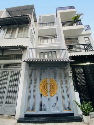 Cần bán nhà âu cơ, 4 tầng đúc btct, hẻm rộng, 3pn, nt đầy đủ, 5.2 tỷ!