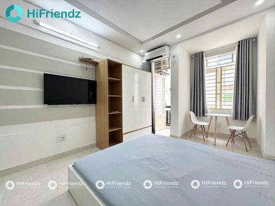 Cho thuê Studio ban công_giặt riêng_Đc Pet_Nhận xe điện sát Bùi Viện