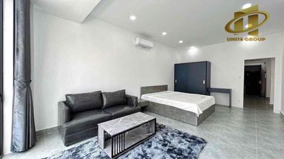 Cho thuê chdv 1pn balcony full tiện nghi cao cấp mt đề thám- bến thanh