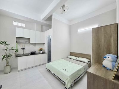CĂN HỘ STUDIO tone trắng mới keng ngay CHỢ TÂN HƯƠNG gần AEON TÂN PHÚ