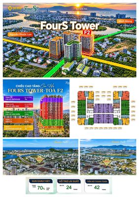 Căn hộ fours tower - căn 2pn giá từ 2.6 tỷ - dự kiến mở bán 23/9