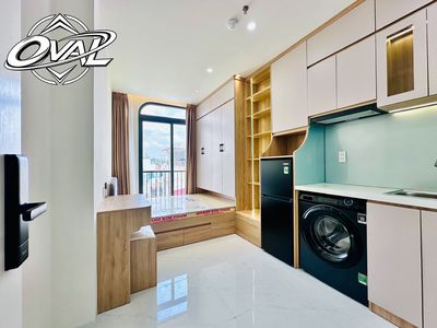 Căn hộ ban công mới xây 100% - full nội thất - ngay cầu tham lương