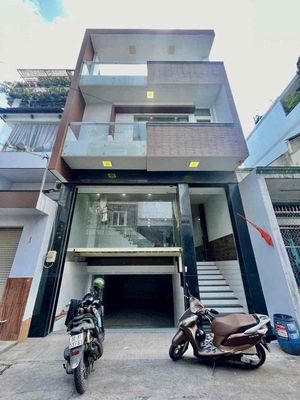 Nhà mới đẹp(6x12m) bình trị đông 1hầm 3lầu+st 3pn 4vs hẻm xe hơi