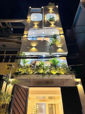 cho thuê nhà phố full mới có thang máy hẻm 535/thống nhất p16