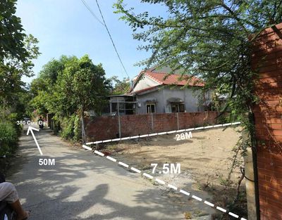 đất 380 Cửa Đại. 196,4 m2. tích sản tại lõi trung tâm du lịch Hội An.