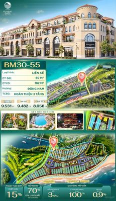 Bán nhà liền kề Vinhomes Global Gate Hạ Long, 60m2, 5.5 tỷ