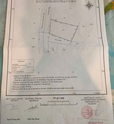 Bán đất trung tâm Đà Lạt, đường Ma Trang Sơn, P.5, lô góc 2 mặt tiền