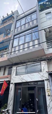 5 lầu hẻm xe hơi 5 phòng ngủ cách 30m ra mặt tiền — ảnh 1