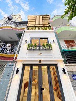 Chính chủ bán nhà hẻm 4m 21m2 3 tầng có hoa hồng môi giới