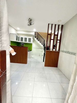 1/khu gò dầu - nhà đẹp 4x6m có máy lạnh, nội thất, gần aeon, cầu xéo