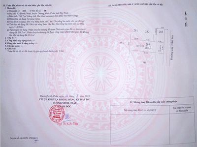 Bán 269,7m² đất phước ninh – 206,7m² đất ở – giá 1,5 tỷ