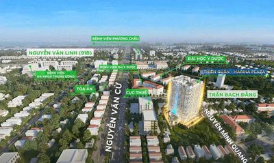 Căn Góc 3 Phòng Ngủ 82m2 - Chung Cư Thiên Quân Marina Plaza Cần Thơ