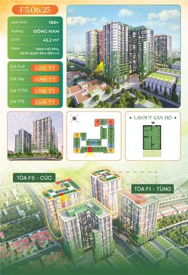 Cần bán nhanh căn 1br+
