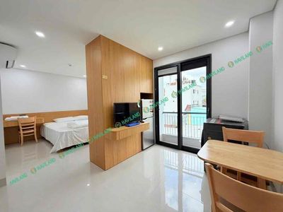 Cho thuê căn hộ studio tách bếp tòa mới đường lê hữu trác - sơn trà