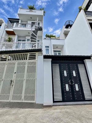 Nhà 4 tầng - thống nhất - hxh - 87m² - có pn trệt